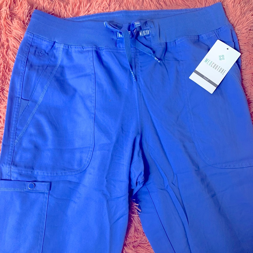 S-XL NWT Light blue/CEIL Med Couture Womens Scrub Joggers